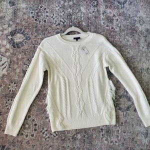 The Limited cream colored sweater